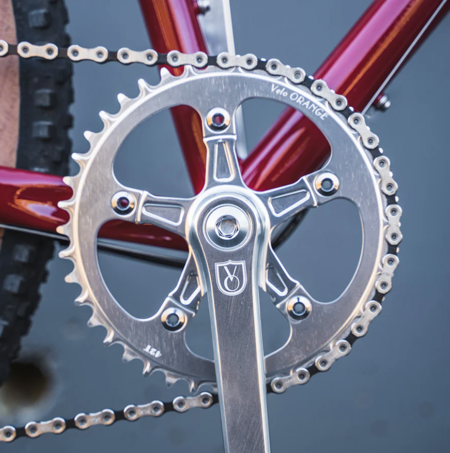 Velo Orange Single Ring Crankset w/ Narrow-Wide Chainring